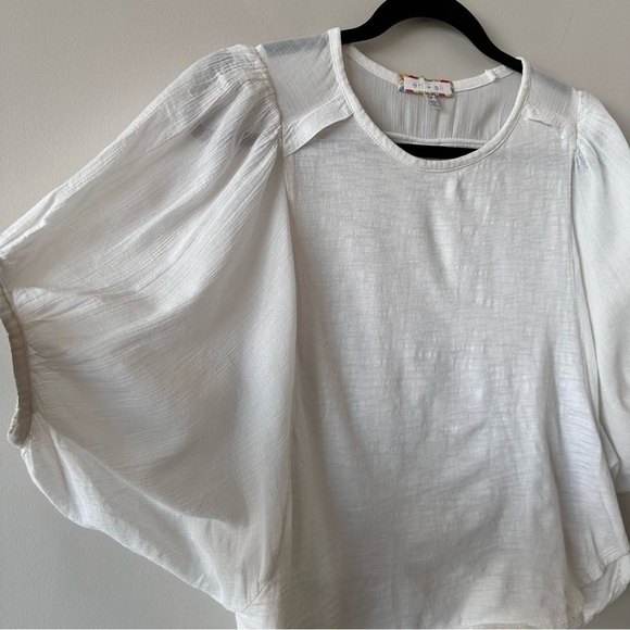 ANTHROPOLOGIE-ERI + Ali “ Brinoy” Batwing Top (Size:Small) - Picture 3 of 7